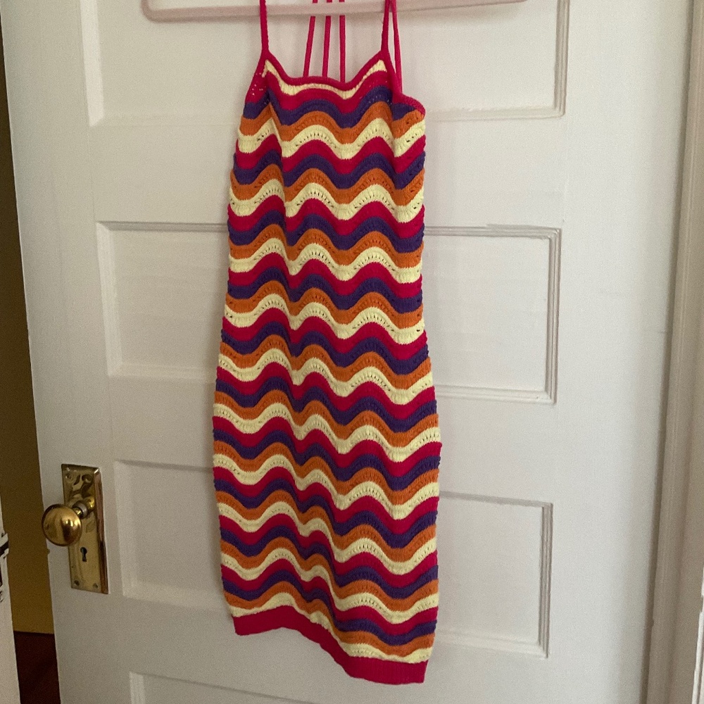 MARJORELLE Shona Striped Mini Dress